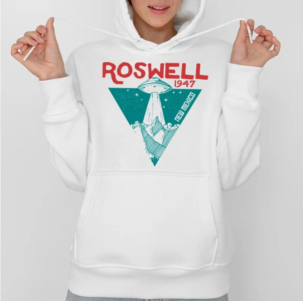 Roswell New Mexico 1947 Ufo Beam Flying Saucer Abduction Unisex T-Shirt