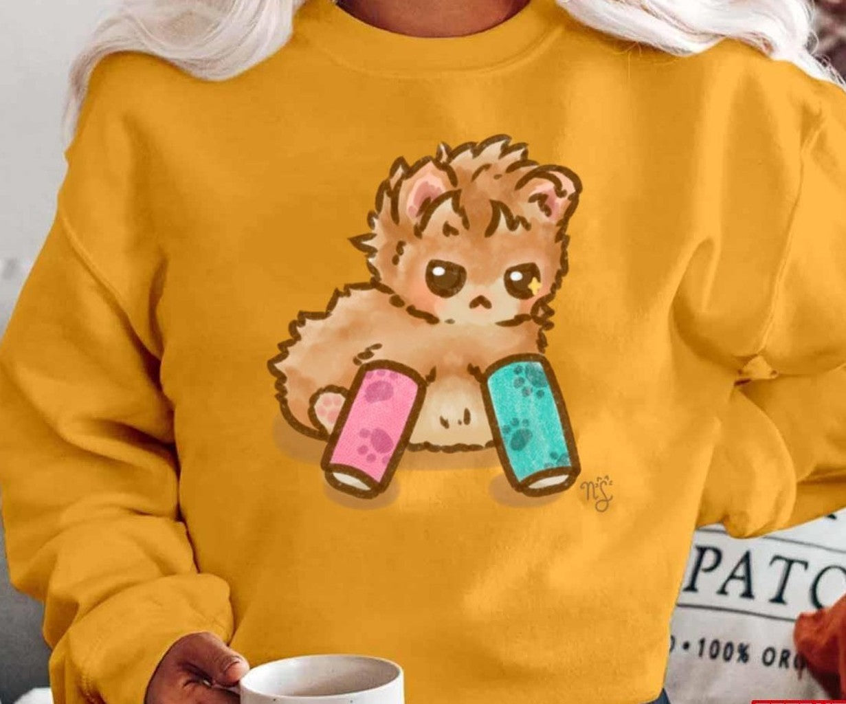 Smol Tater Tot Cat Unisex T-Shirt