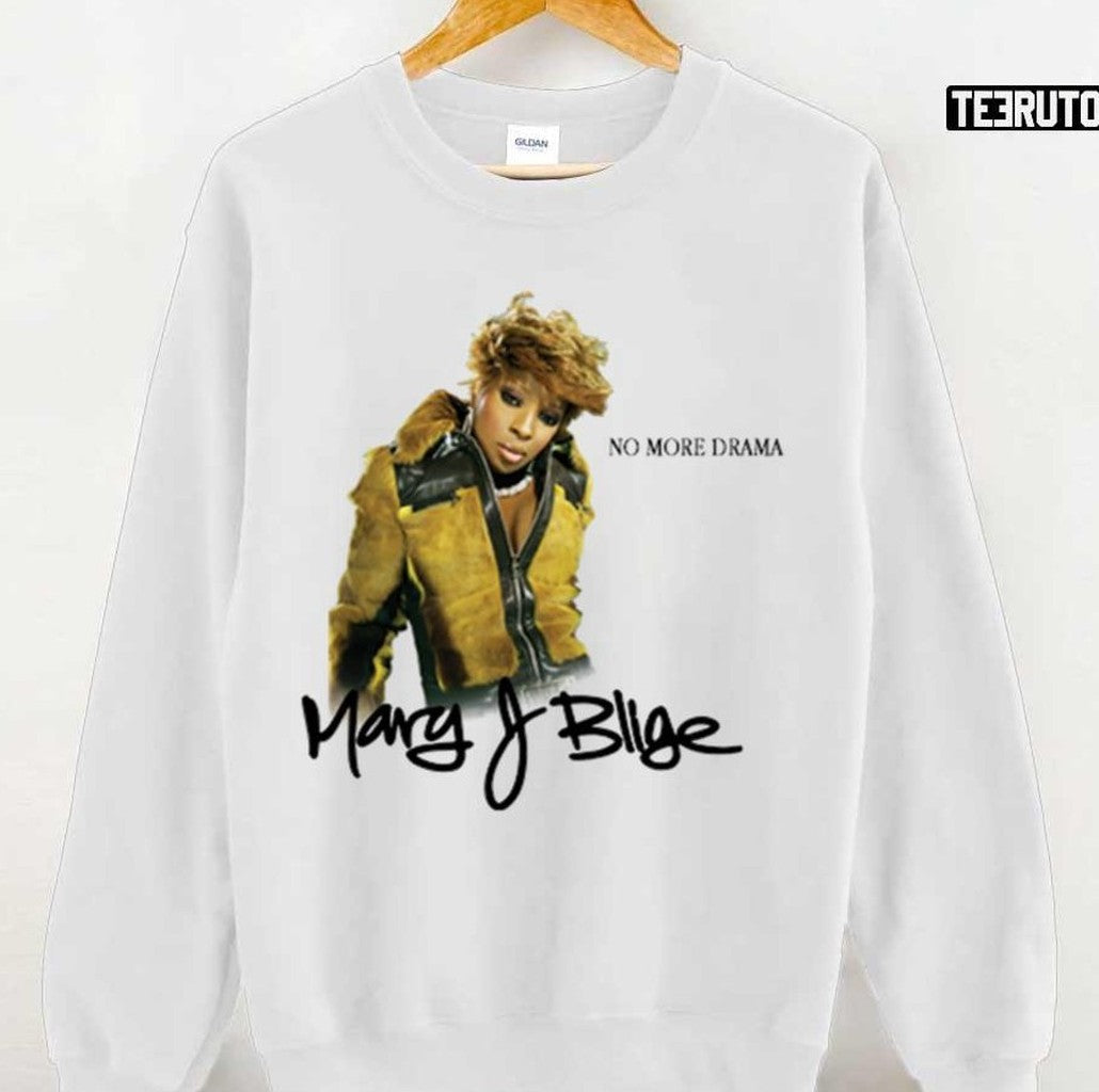 No More Drama Mary J Blige Vintage Graphic Unisex T-Shirt