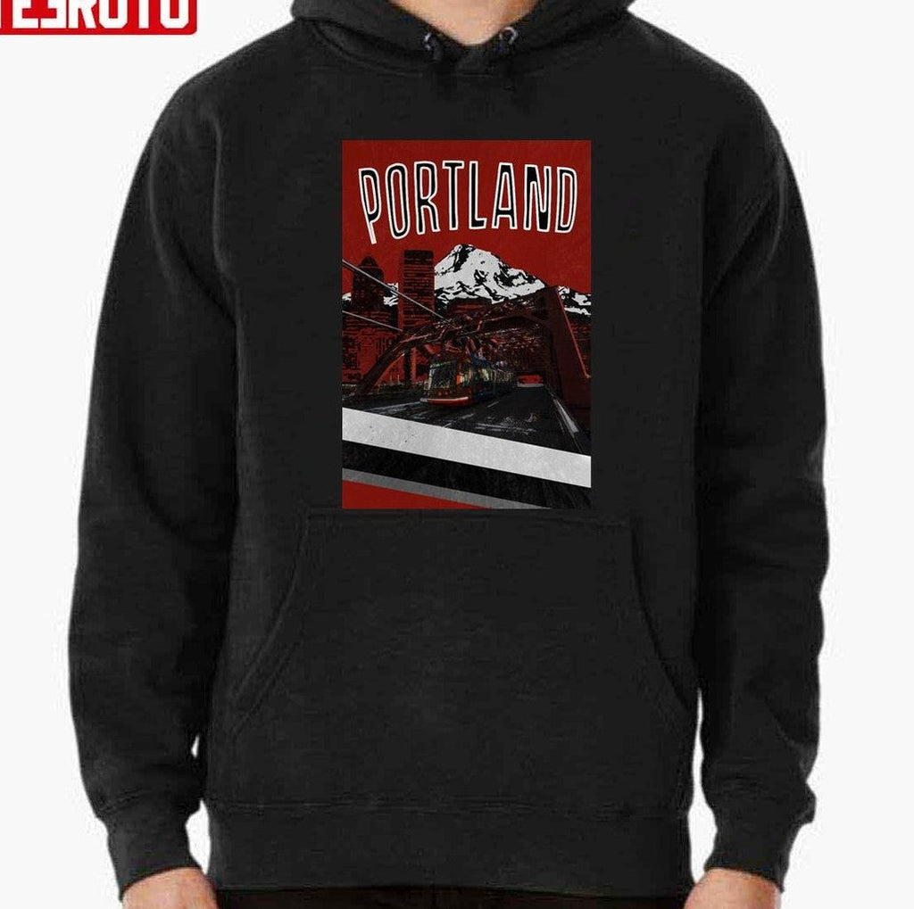 Portland Poster Unisex Sweatshirt