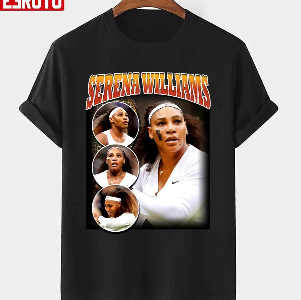 Professional Tennis Player Serena Williams Vintage Unisex T-shirt