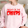 Red Blood Vintage Night Of The Creeps Unisex Sweatshirt