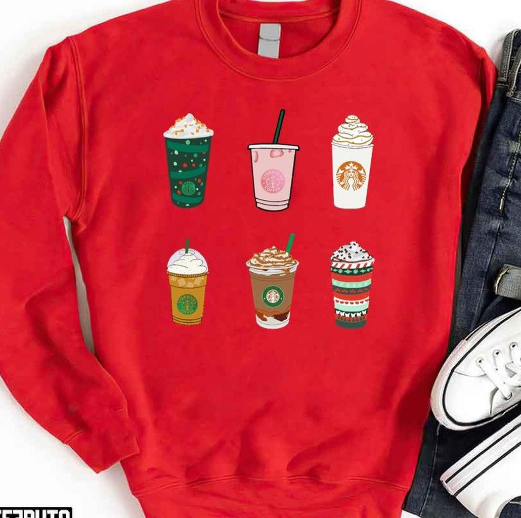 Seasonal Starbucks Holiday Coffee Unisex Sweatshirt