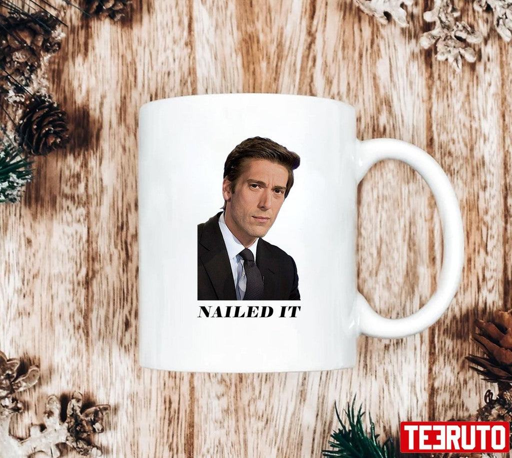 Nailded It Meme David Muir Unisex Sweatshirt