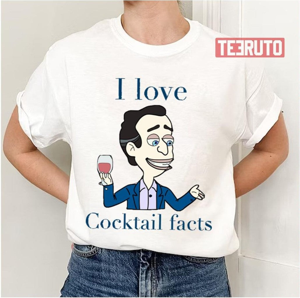 Big Mouth Cocktail Facts Unisex T-Shirt