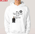 My Spirit Animal Is A Squirrel Part Deux Jensen Ackles Unisex Hoodie
