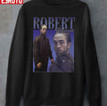 Robert Pattinson Tracksuit Meme Retro Twitlight 90s Unisex Sweatshirt