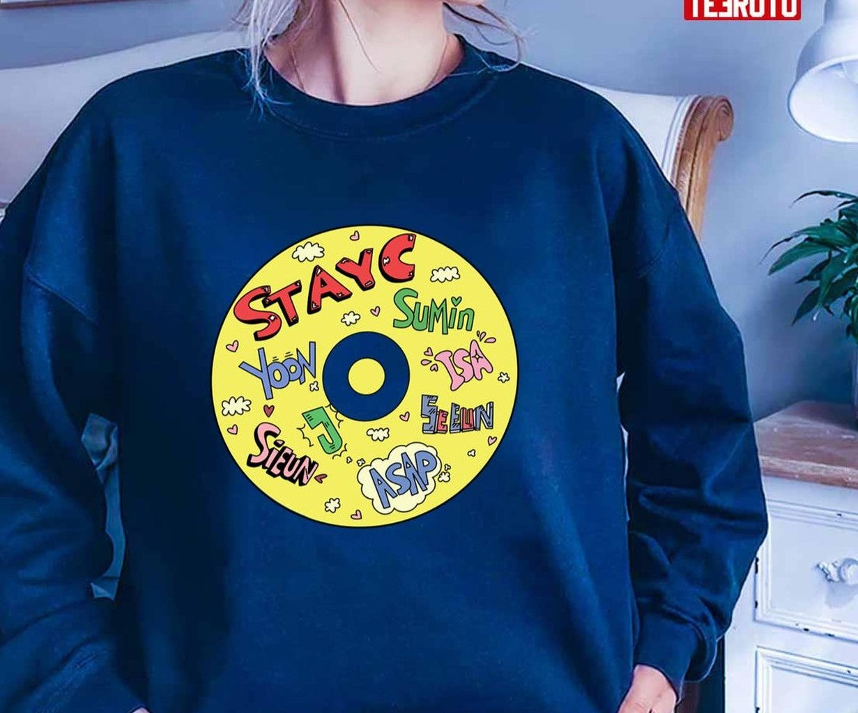 Asap Stayc Cd Album Design Unisex T-Shirt