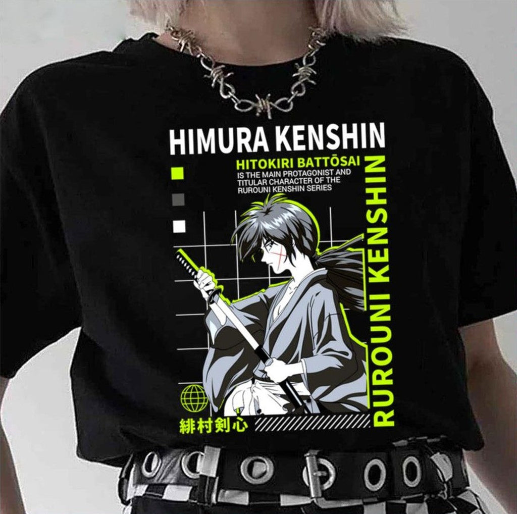Battousai Hitokiri Graphic Rurouni Kenshin Unisex T-Shirt