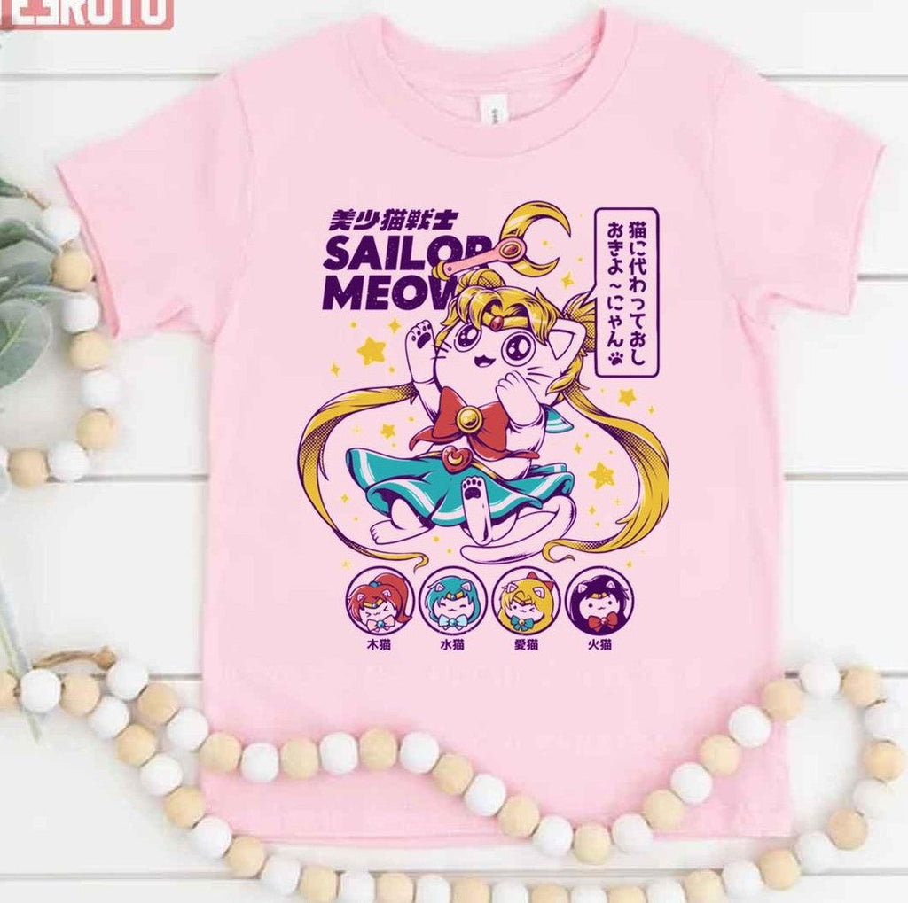 Sailor Meow Kitten Sailor Moon Unisex T-Shirt