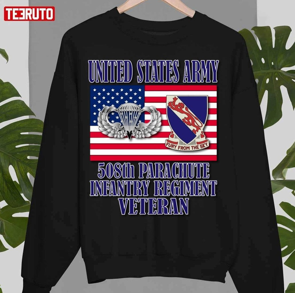 508th Parachute Infantry Regiment Veteran Unisex Sweatshirt