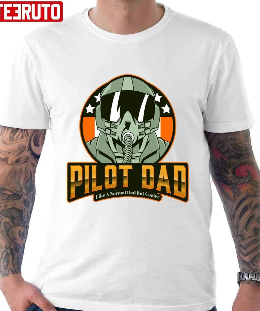 Pilot Dad Like A Normal Dad But Cooler Unisex Hoodie