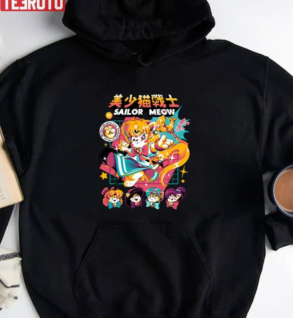 Sailor Meow Cute Fanart Unisex T-Shirt