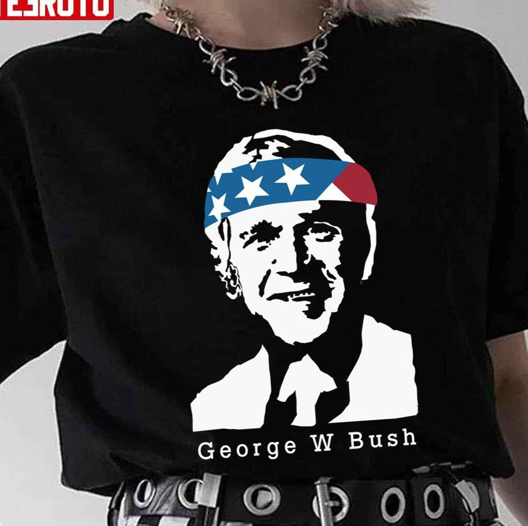 President George W Bush American Patriot Vintage Unisex T-Shirt