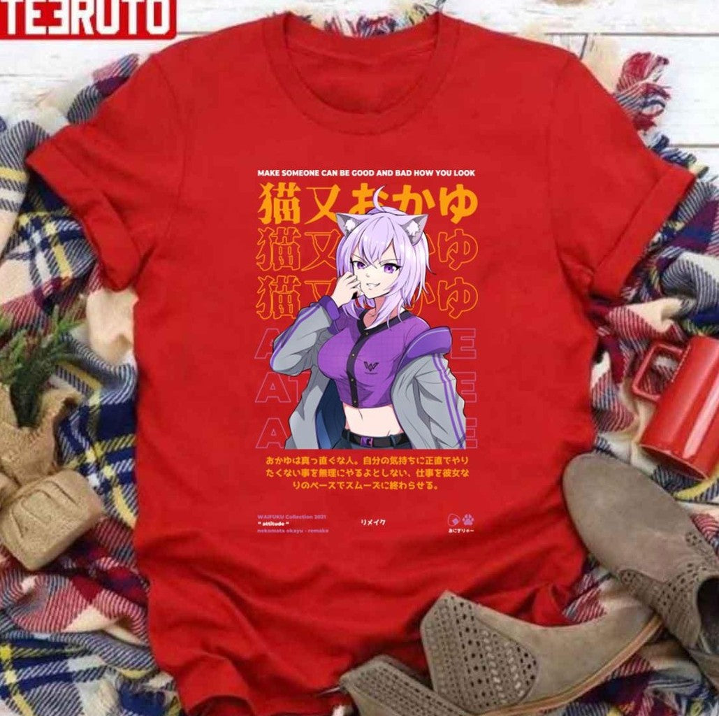 Anime Hololive Japan Nekomata Okayu Unisex Sweatshirt