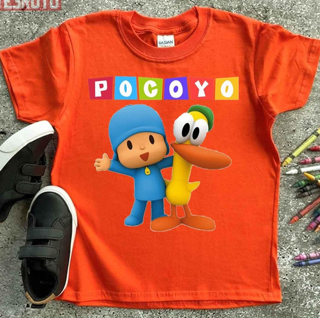 Pocoyo And The Yellow Duck Unisex T-Shirt
