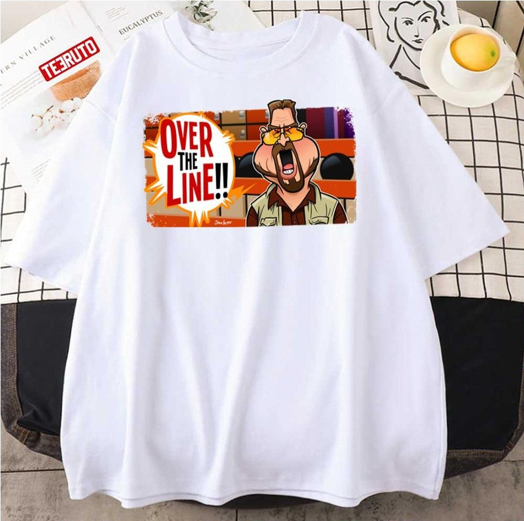 Over The Line The Big Lebowski Unisex T-Shirt