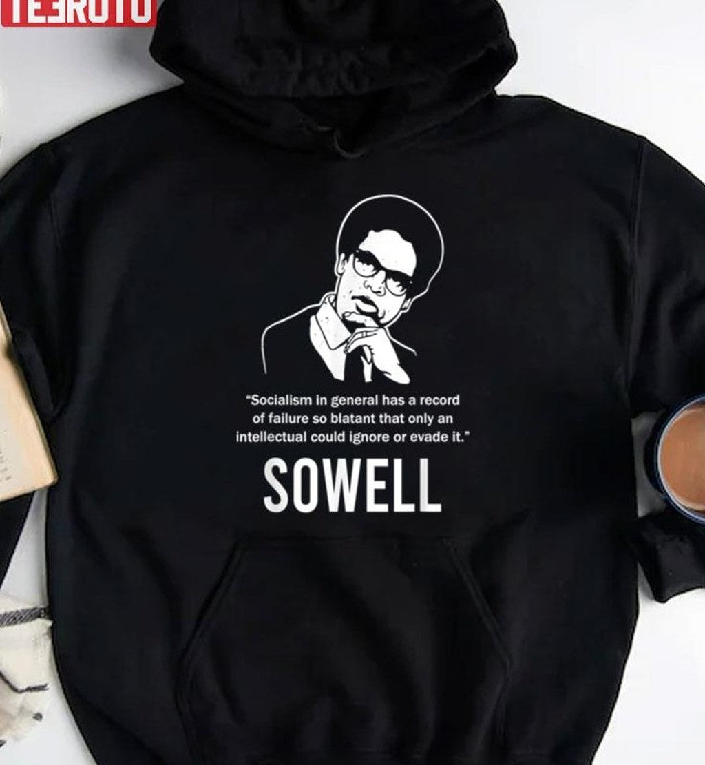 Socialism Sowell Quotes Thomas African American Unisex T-Shirt