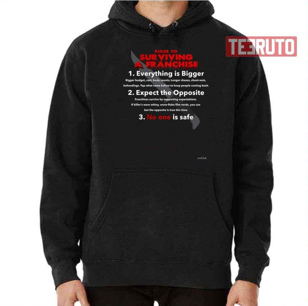Scream Vi Rules To Surviving A Franchise Unisex T-Shirt