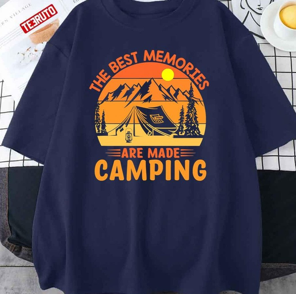 The Best Memories Are Made Camping Unisex Sweatshirt