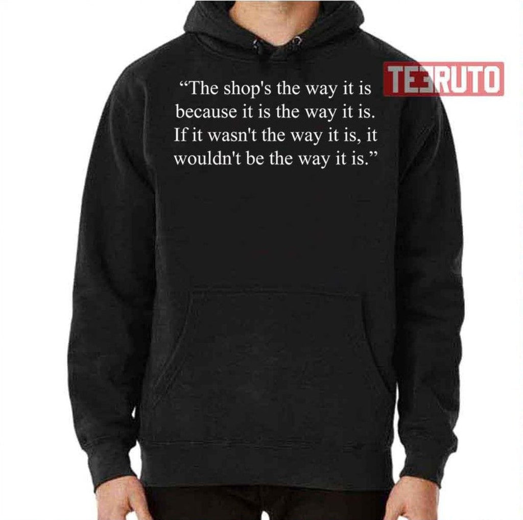 Black Books Quote The Way It Is Unisex T-Shirt