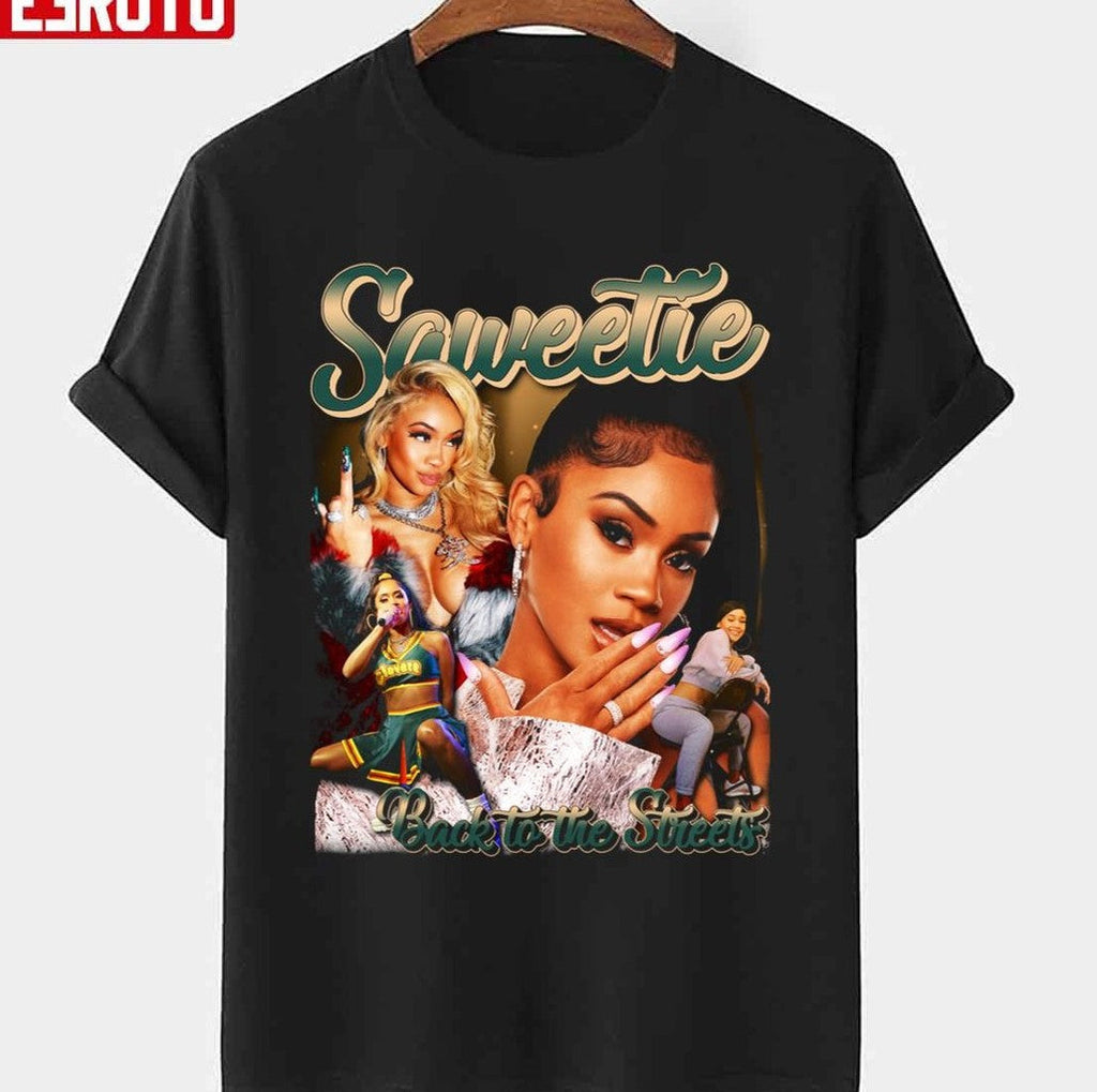Back To The Streets Saweetie Vintage Bootleg Unisex T-shirt