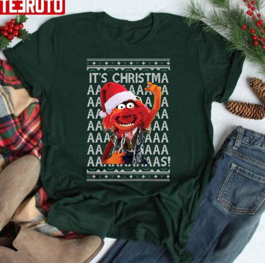Animal Muppets Its Christmas Unisex Sweatshirt