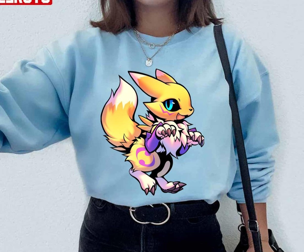 Renard Monster Baby Digimon Unisex Sweatshirt