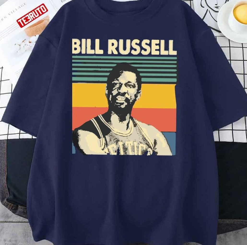 Retro Vintage Bill Russell Unisex T-Shirt