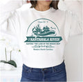 Nantahala River Wr Maggie Valley North Carolina Mountain Town Cabin Unisex Sweatshirt