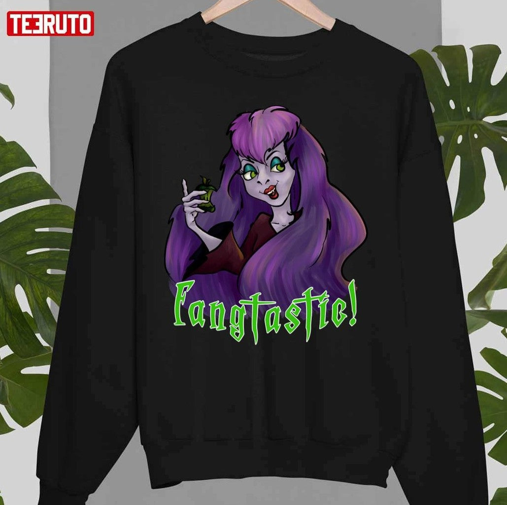 Sibella Dracula It's Fangtastic Halloween Unisex Sweatshirt