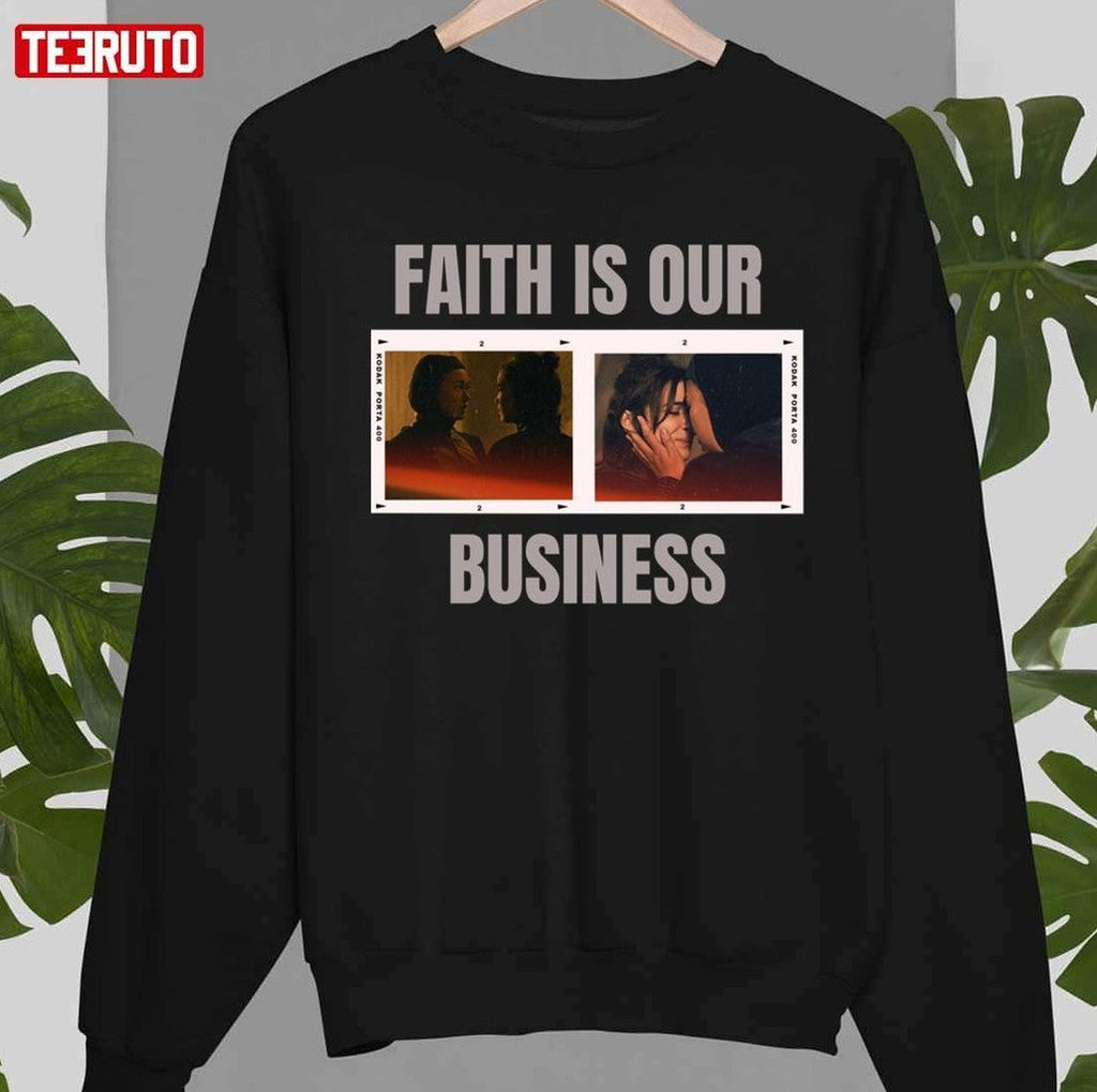 Beatrice And Ava Kristina Tonteri Young Warrior Nun Faith Is Our Business Unisex T-Shirt