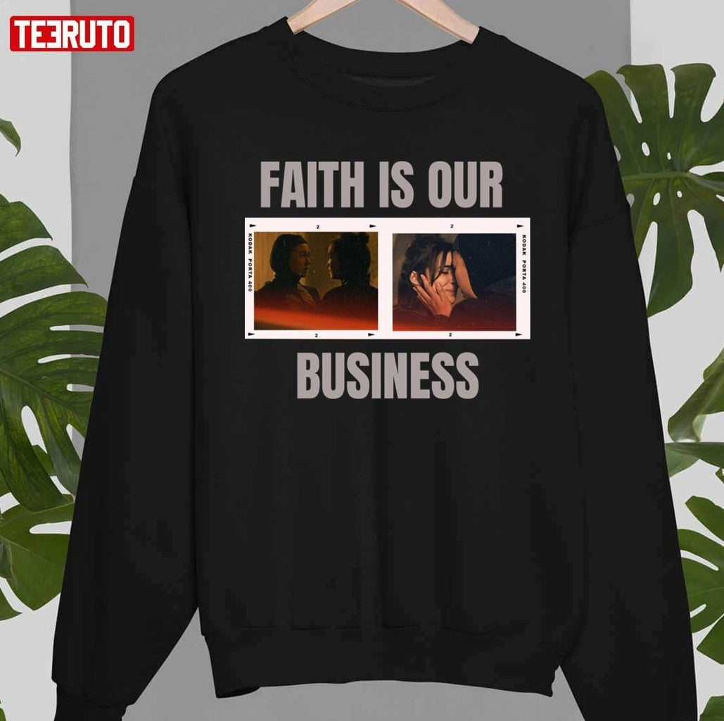 Beatrice And Ava Kristina Tonteri Young Warrior Nun Faith Is Our Business Unisex T-Shirt
