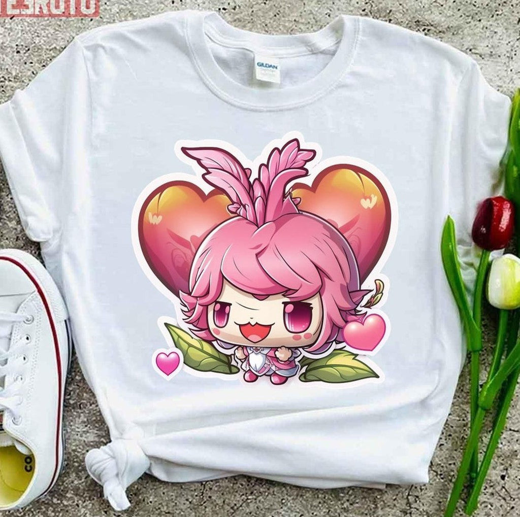 Peach Girl Pink Bean Maplestory Unisex T-Shirt