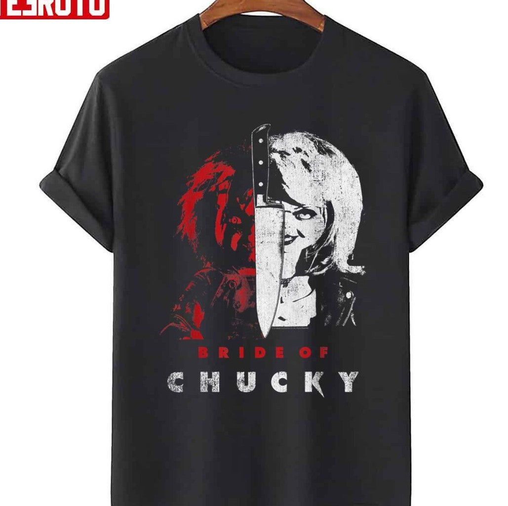 Scary Dolls 90s Horror Bride Of Chucky Unisex T-Shirt