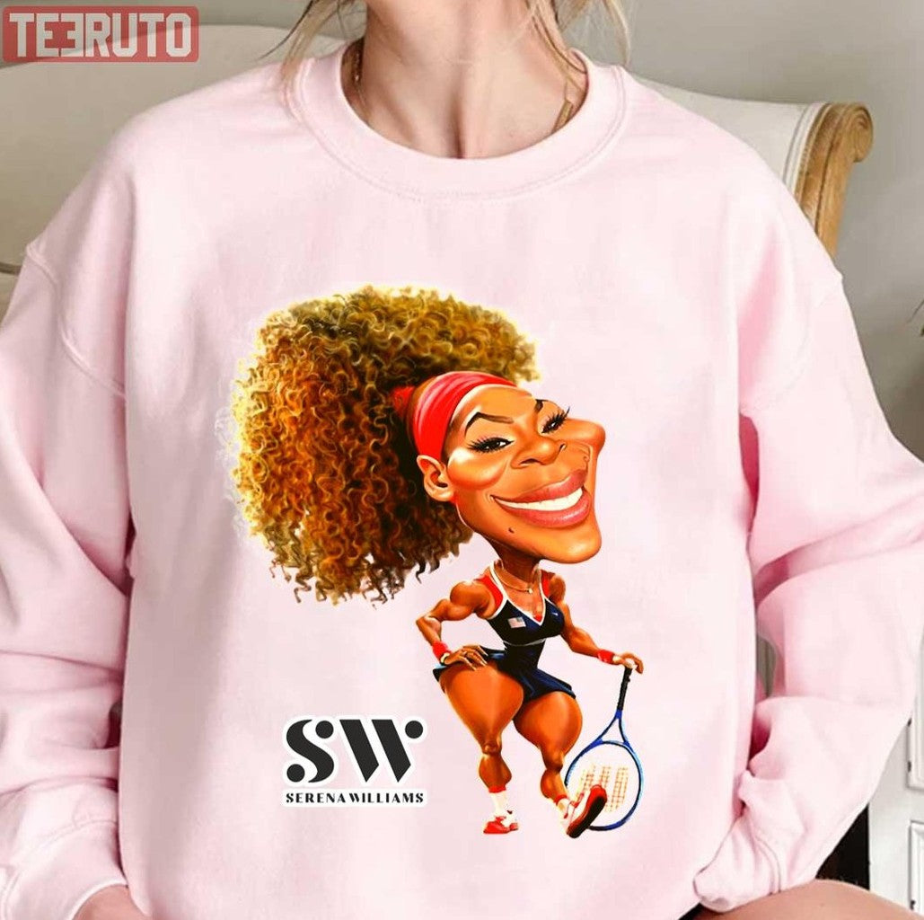 Serena Williams Art Unisex T-Shirt
