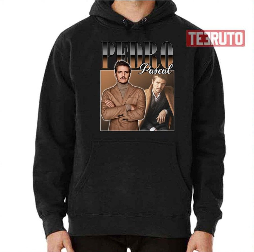 Pedro Pascal In Suits The Last Of Us Vintage 90's Bootleg Unisex T-Shirt