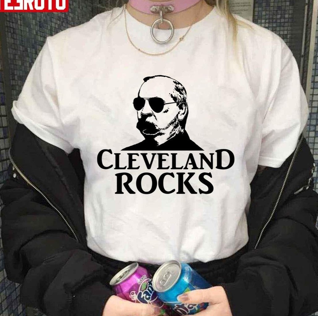 The Awesome Art Of Cleveland Rocks! Unisex Sweatshirt