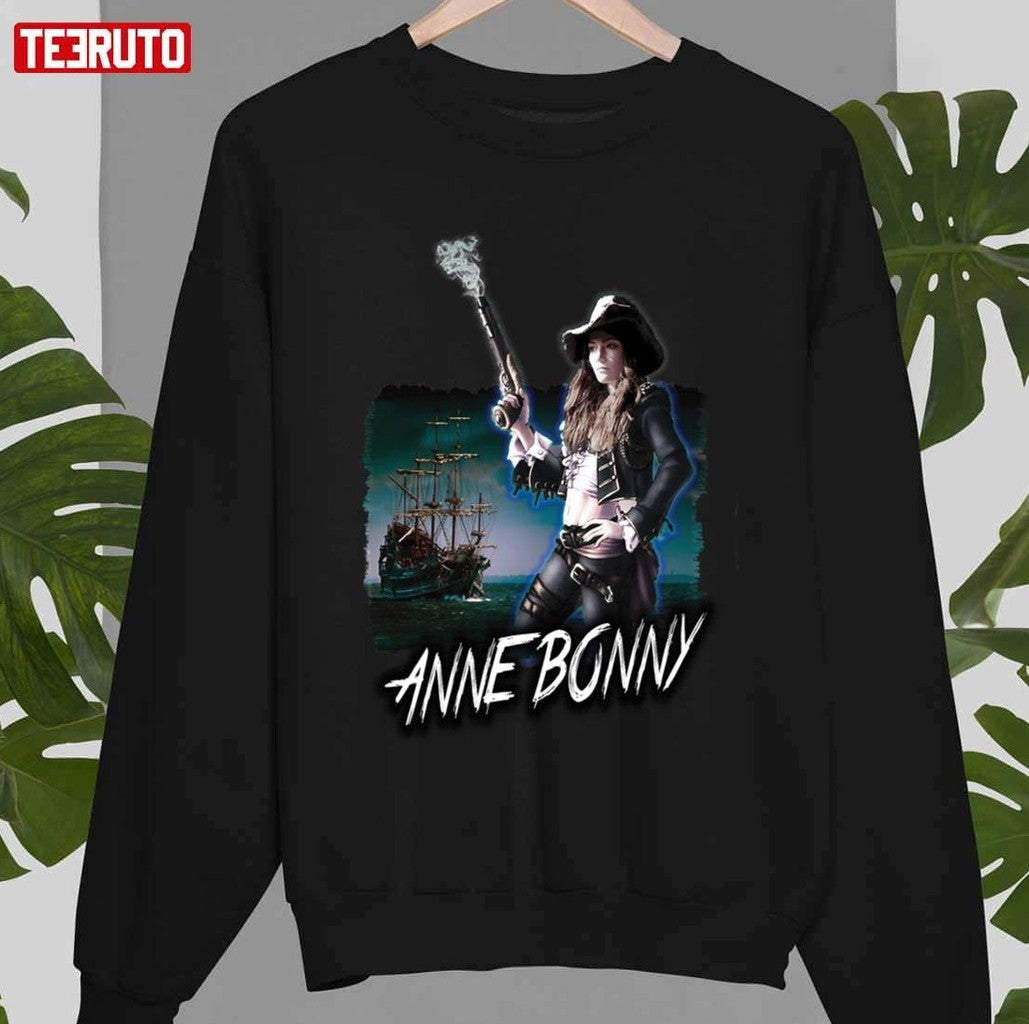Anne Bonny Pirate Of The Caribbean Graphic Unisex T-shirt