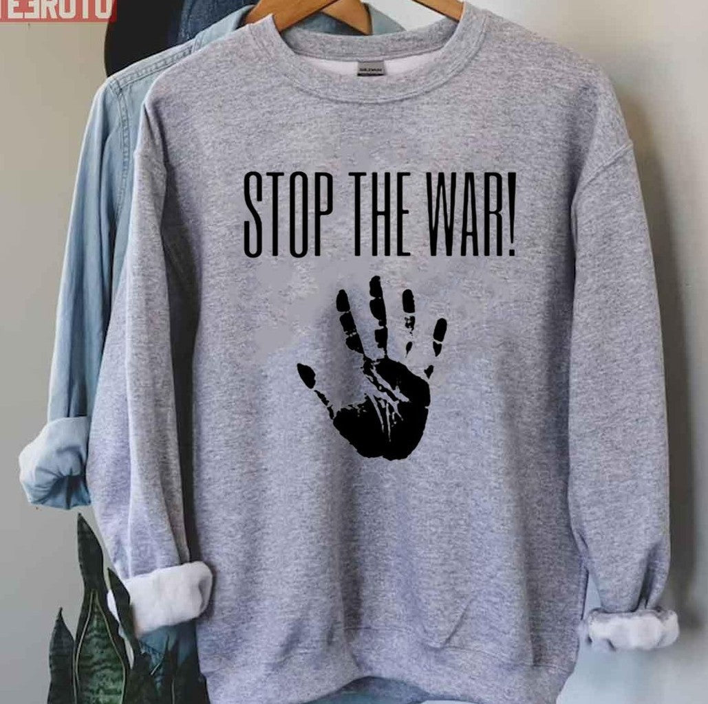 Stop The War No War Stop Soviet Russia Cccp Invasion Of Ukraine Unisex T-Shirt