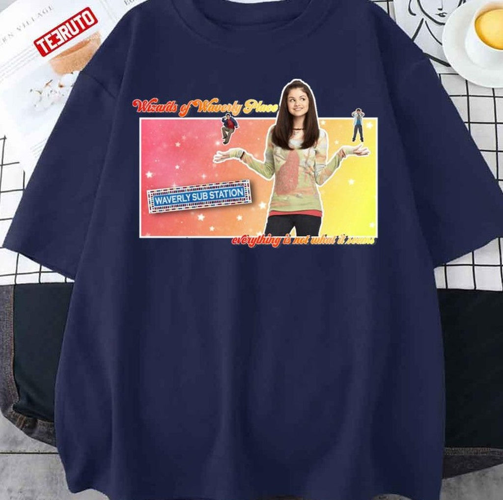 Retro Selena Gomez In Wizards Of Waverly Place Unisex T-Shirt