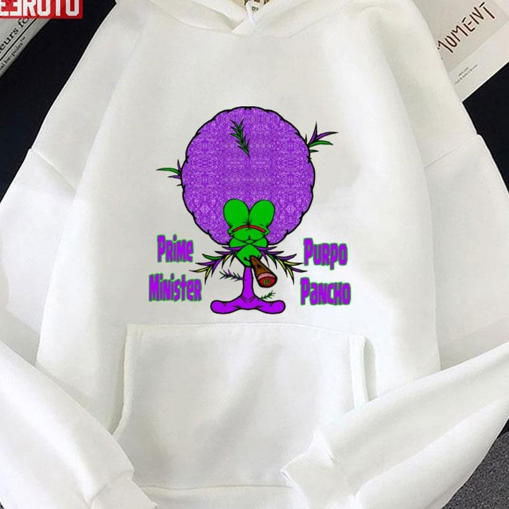 Prime Minister Purpo Pancho Billie Jean's Haus Of TreezUnisex Hoodie