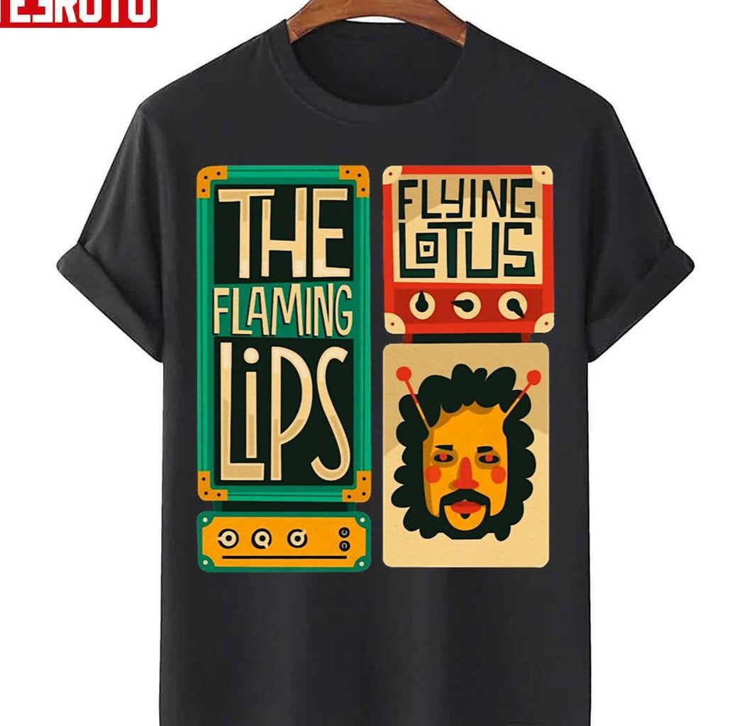 Art Of Lips The Flaming Lips Unisex T-Shirt -