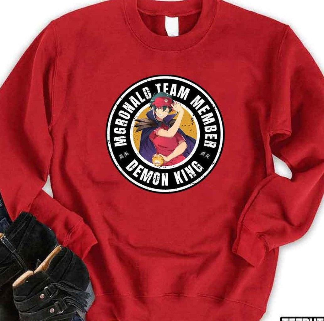 Sadao Maou The Devil Is A Part Timer Unisex Sweatshirt