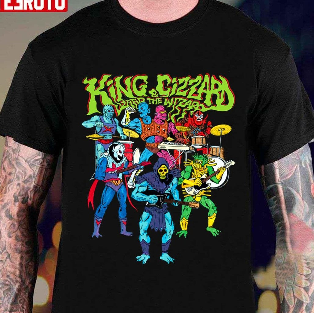 Monster Band King Gizzard &amp; the Lizard Wizard Unisex T-Shirt