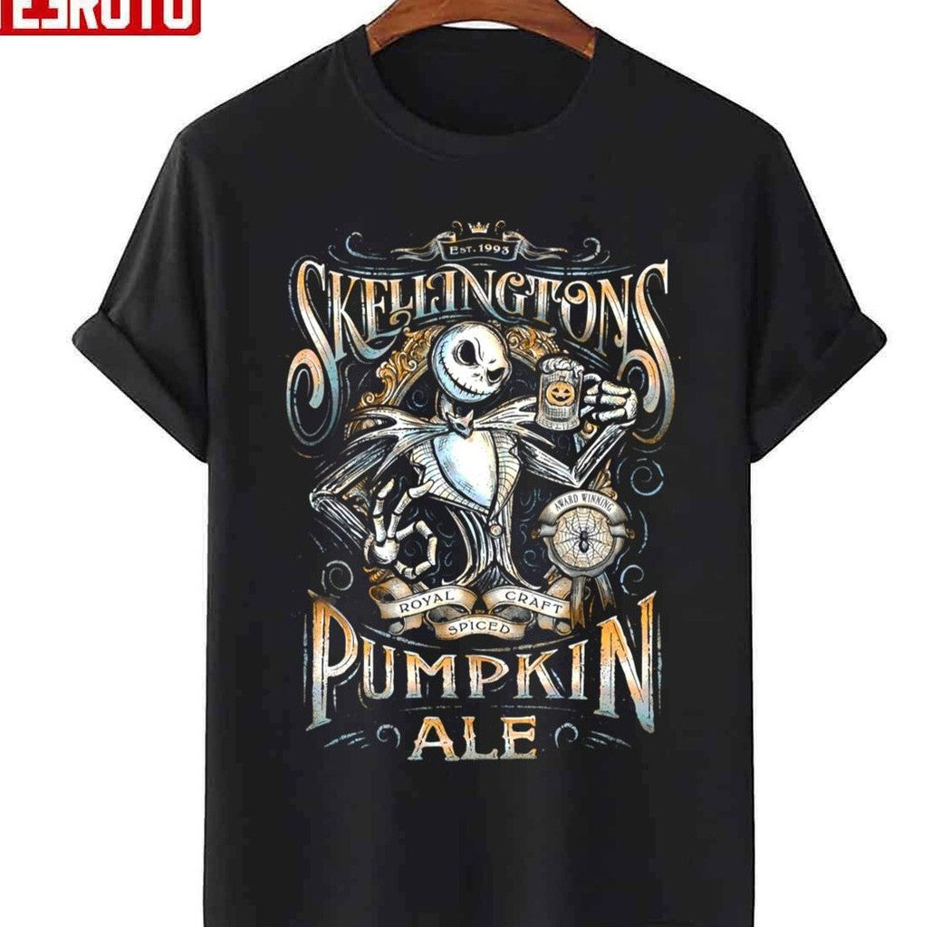 Pumpkin Ale Nightmare Before Christmas Skellingtons Unisex Sweatshirt