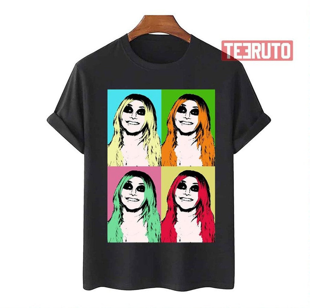 Silkscreen Taylor The Pretty Reckless Illustration Unisex T-Shirt