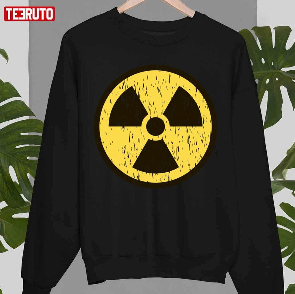 Nuke Distressed Nuclear Symbol Unisex T-Shirt