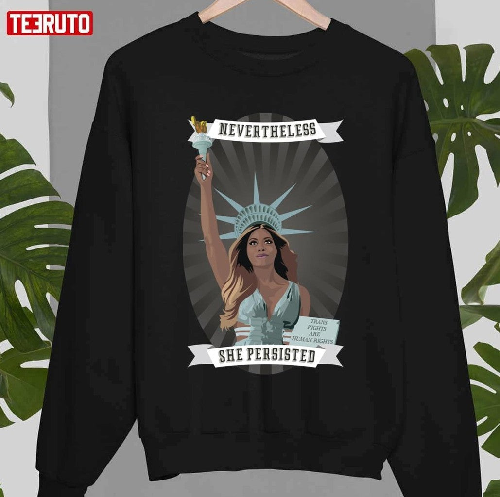 Nevertheless Laverne Cox Statur Of Liberty Art Unisex T-shirt