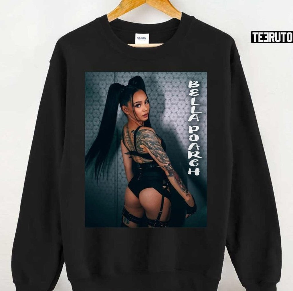 Bella Poarch Classic Look Posing Looking Back Built A Bitch Dolls Unisex T-Shirt